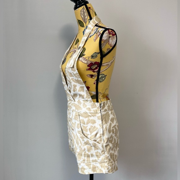 Anthropologie Maeve Gardeners Apron Romper Size 4 - Picture 7 of 16